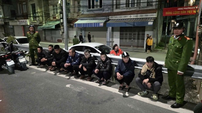 Công an Hải Phòng xử lý 2 nhóm thanh niên hỗn chiến gần chân cầu Máy Chai