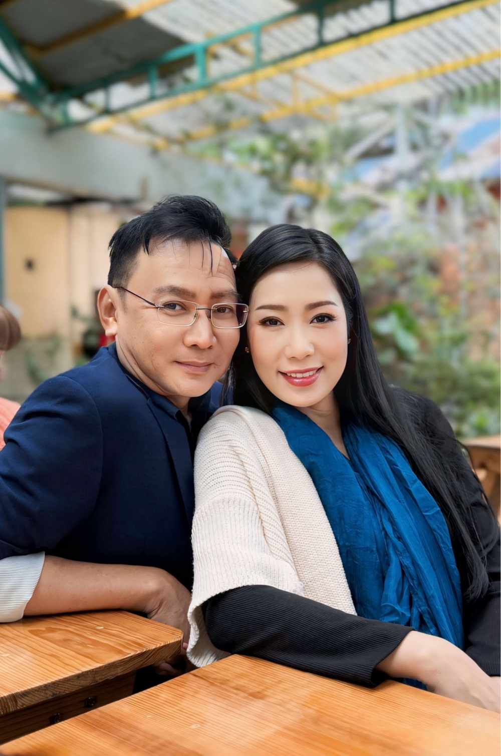 NSND Kim Chi mung sinh nhat ong xa. Anh: Nghe si cung cap