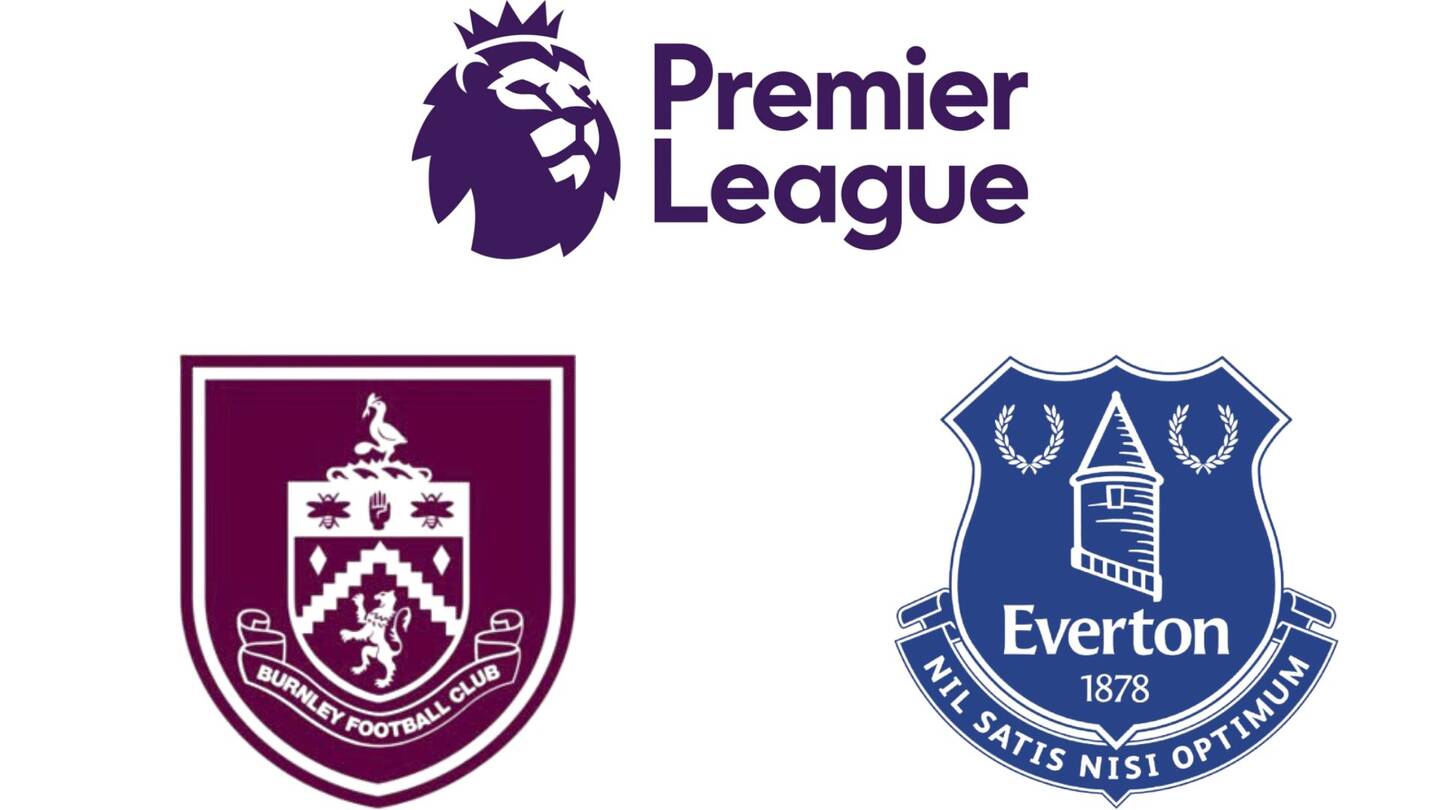 Burnley vs Everton in the Premier League. Graphics: Van An