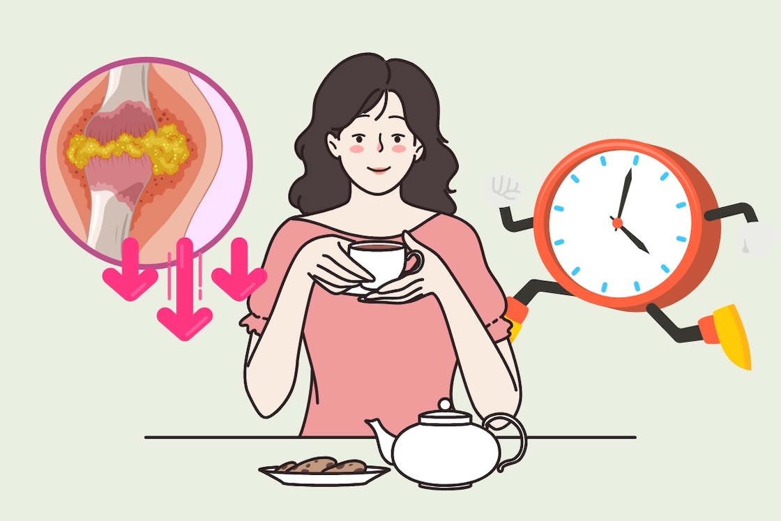 El momento dorado para usar agua voi para ayudar a reducir el acido urico