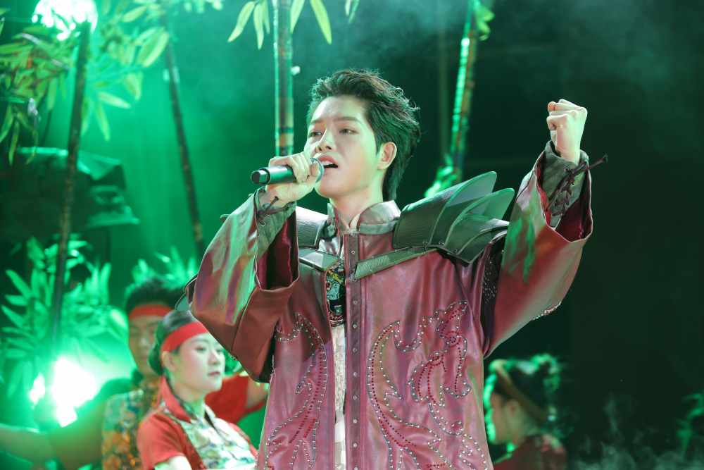 Chuong trinh dem den nhieu tiet muc nghe thuat dac sac. Anh: Truyen hinh quan doi