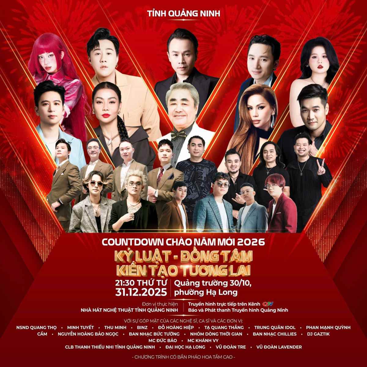 The biggest highlight in the New Year's Eve activities in Quang Ninh is the New Year's Eve 2026 Countdown program. Photo: Nguyen Hung