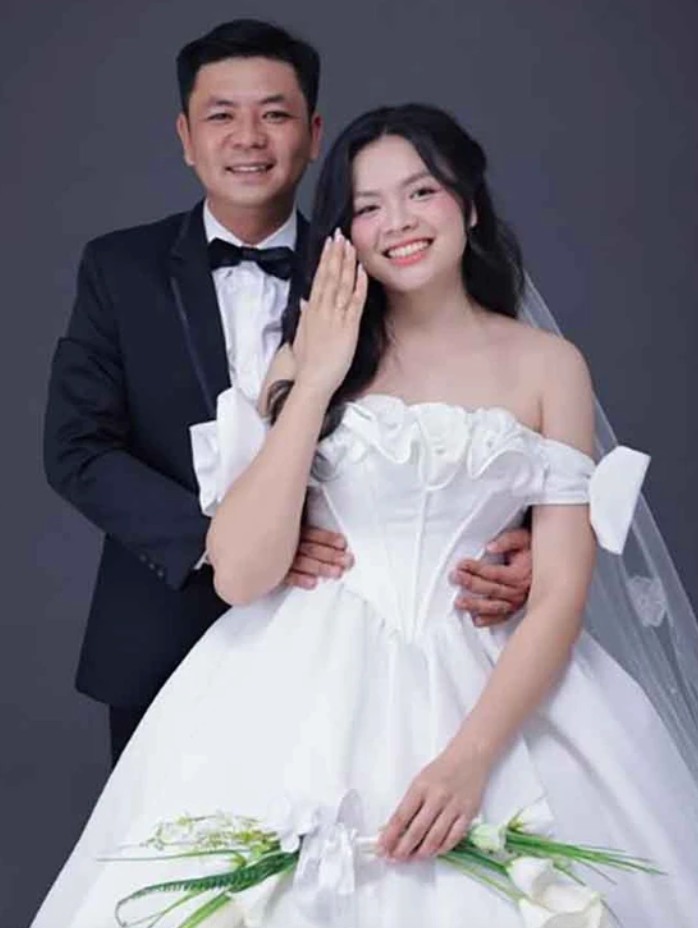 Qui Uyen hanh phuc trong ngay cuoi. Anh: Cat tu video