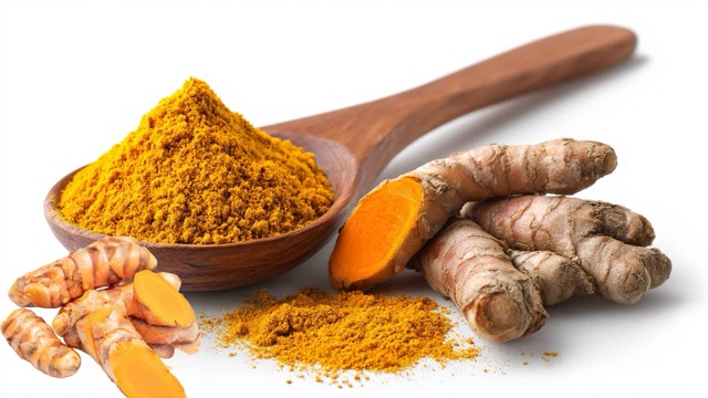 Turmeric is a familiar spice, which can help reduce belly fat when combined in the diet. Graphic photo: Huong Son