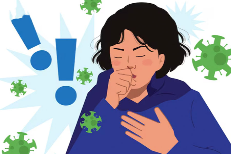 How to distinguish between common cough and pneumonia-induced cough. Graphics: Thien Nhan