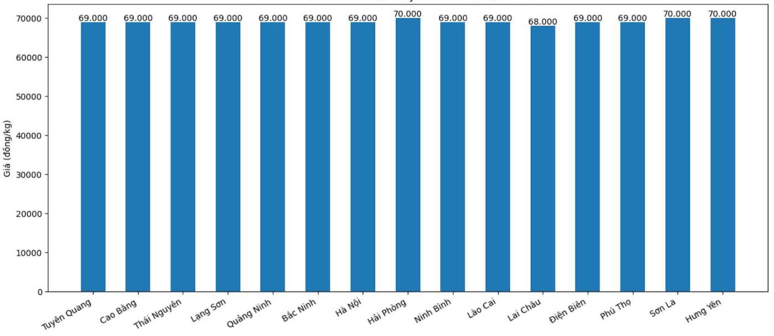 Gia heo hoi hom nay 28.12 tai khu vuc mien Bac. Do hoa: Thuy Linh 