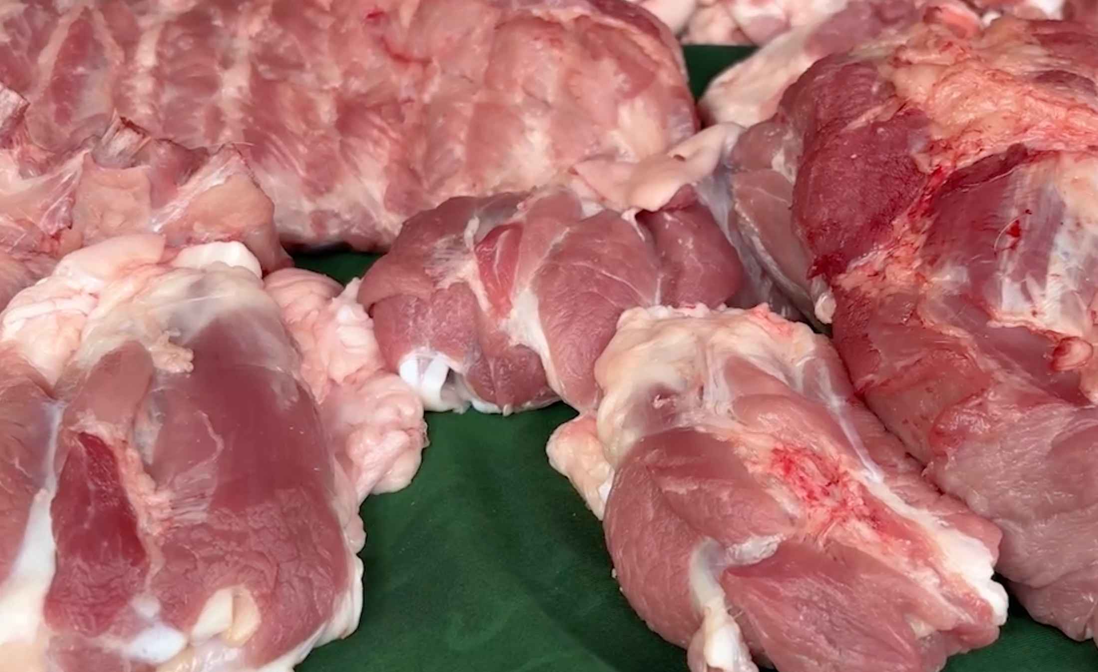 Live pig prices today, December 28, fluctuated across the country, peaking at 70,000 VND/kg. Photo: An Phuong