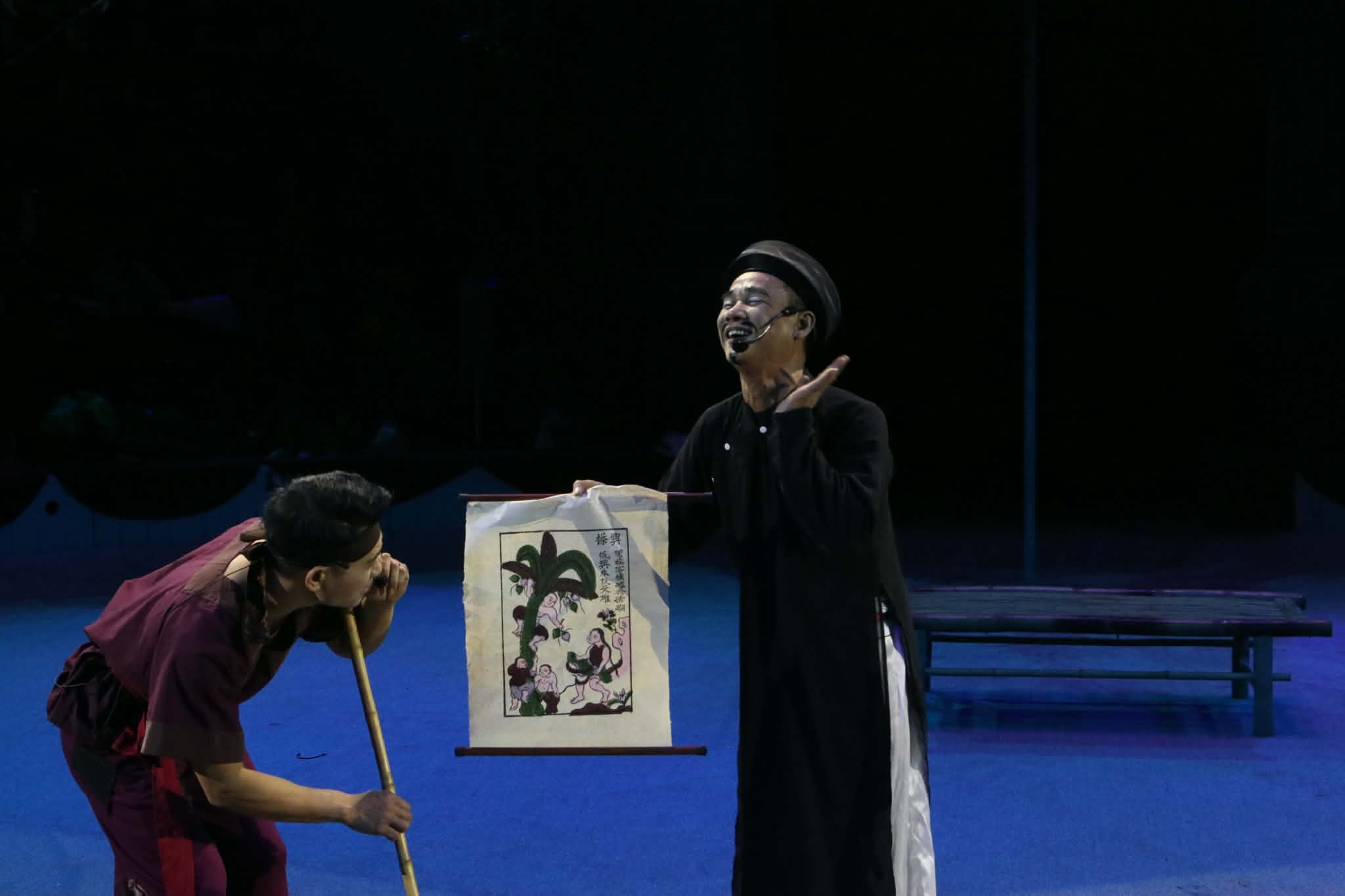 Cac tiet muc dac sac trong vo dien “Ky uc lang Ho“. Anh: BTC