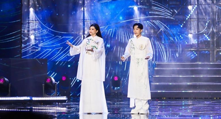 Ho Van Cuong va Nhu Quynh. Anh: Ban to chuc.