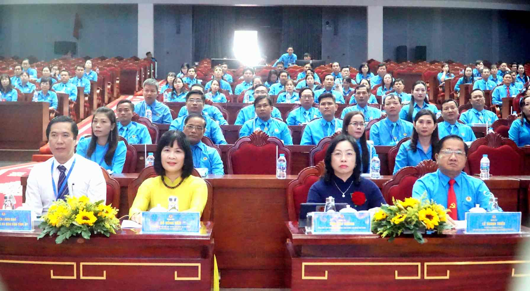 Dai bieu tham du dai hoi Cong doan tinh Ca Mau lan thu I, nhiem ky 2025 -2030 phien thu nhat. Anh: Nhat Ho