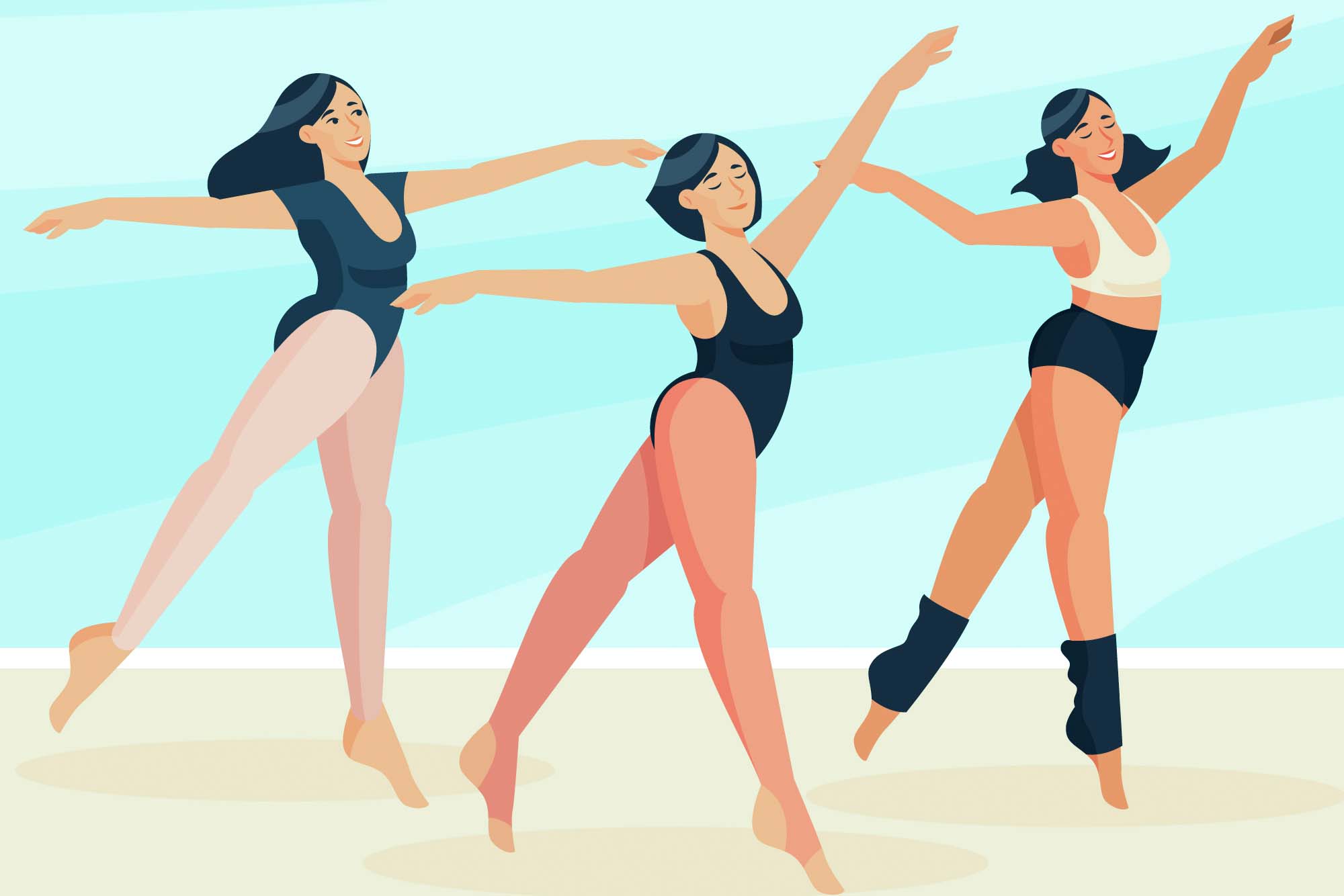 Instead of strict goals, dancing is suggested by Harvard experts as a good choice for the brain and memory. Graphics: Cat Tien