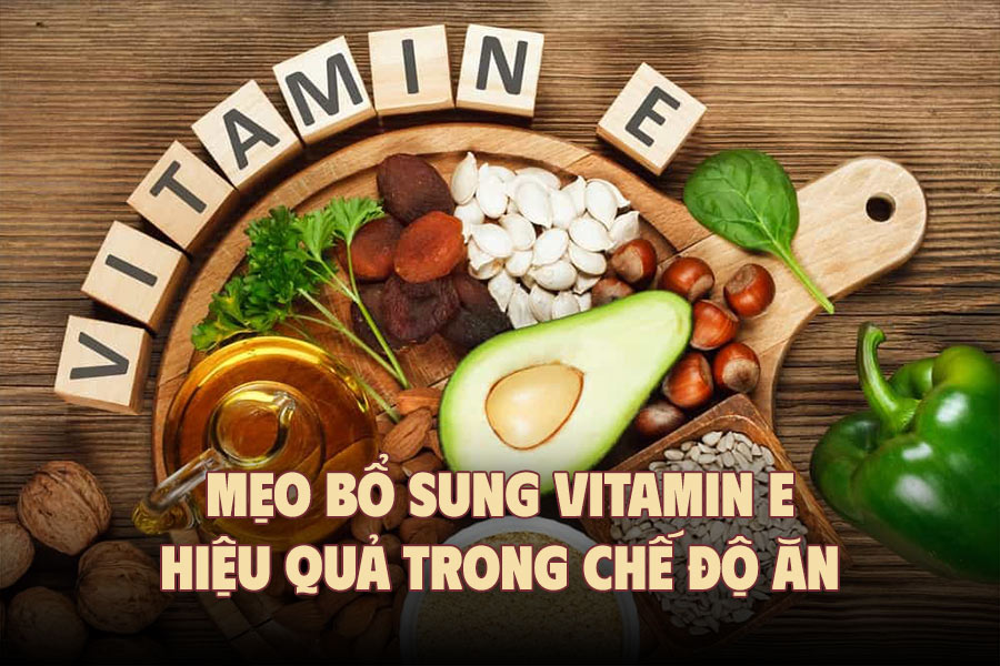 Effective vitamin E supplementation tips in the diet