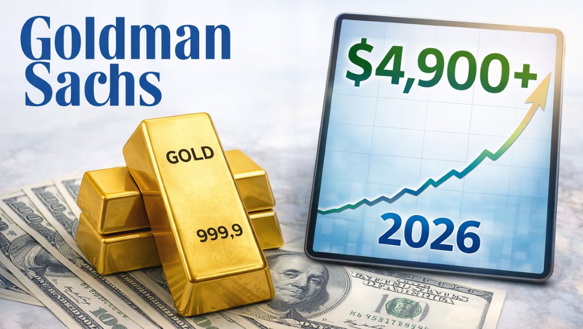 Goldman Sachs forecasts gold prices to reach 4,900 USD/ounce in 2026. Photo: Kitco