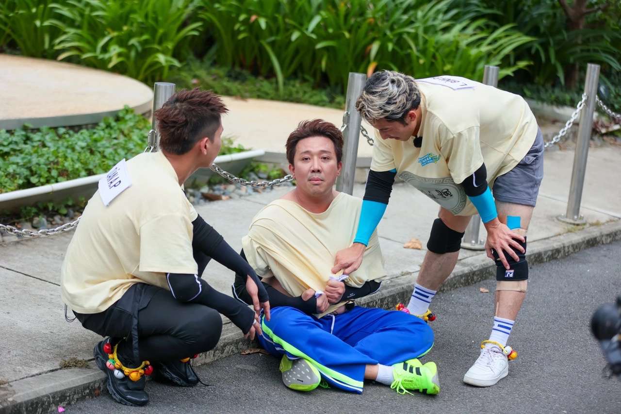 Tran Thanh trong Running Man Vietnam. Anh: Nha san xuat.