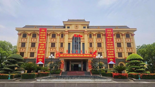 Hung Yen prioritizes infrastructure, services and urban development in the new plan. Photo: Pho Hien Ward