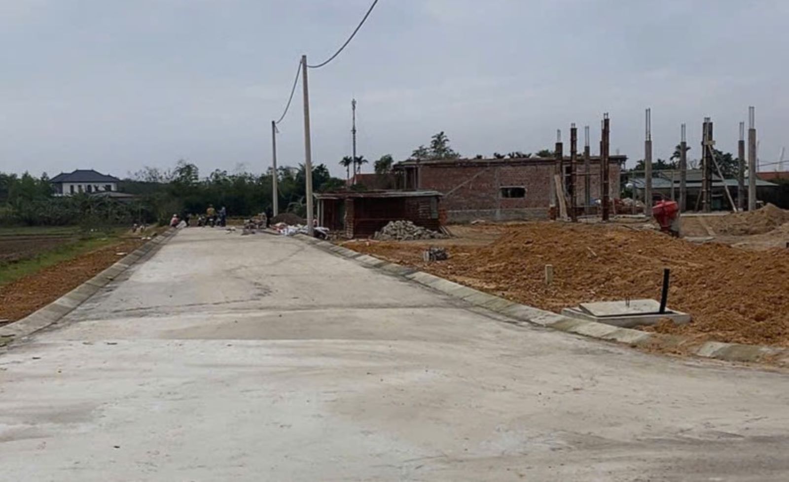 Khu tai dinh cu Trieu Do phuc vu du an duong ven bien gan hoan thien. Anh: Hung Tho