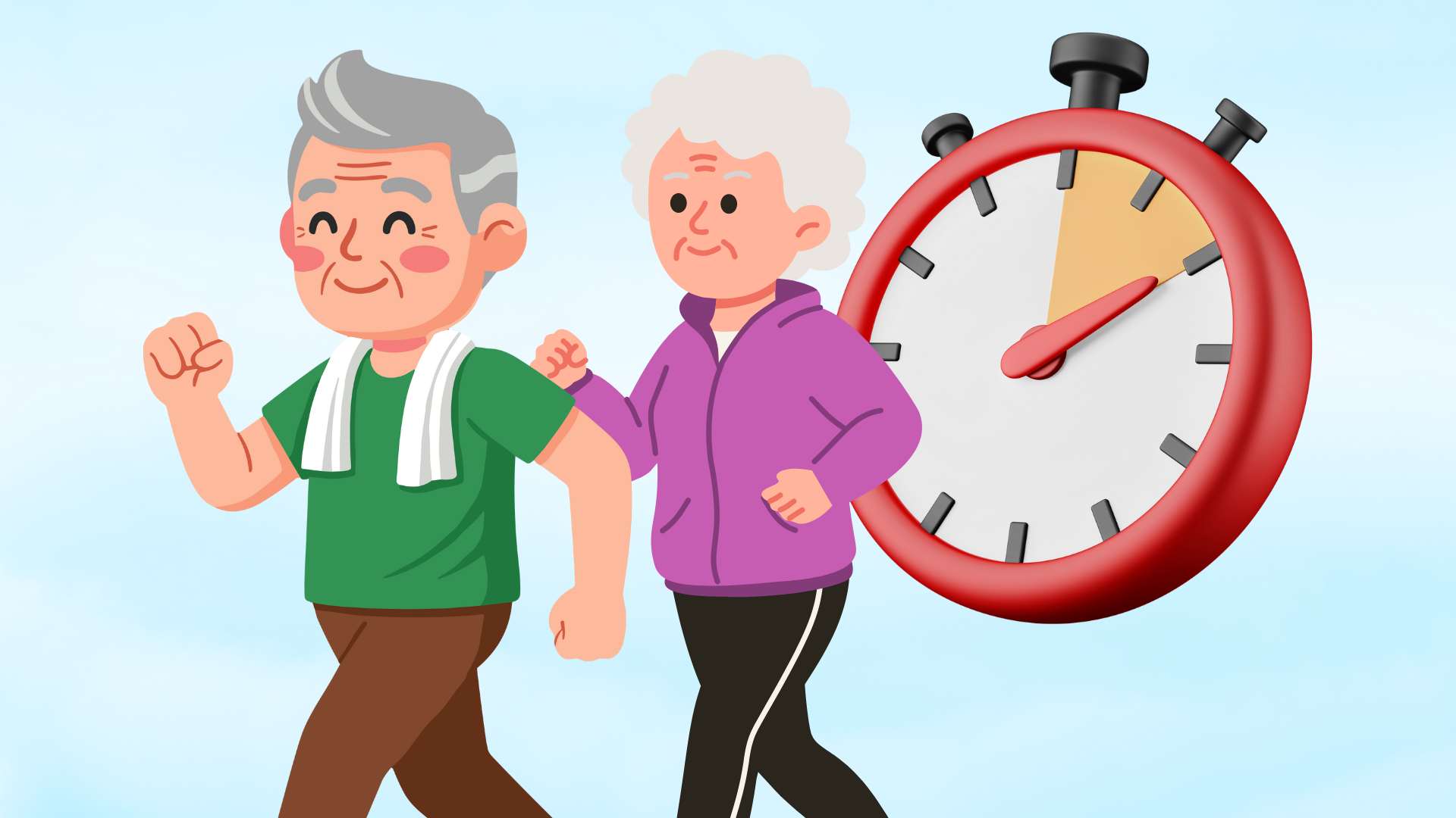 65세 이상은 수명을 연장하기 위해 걸을 때 이것을 기억해야 합니다