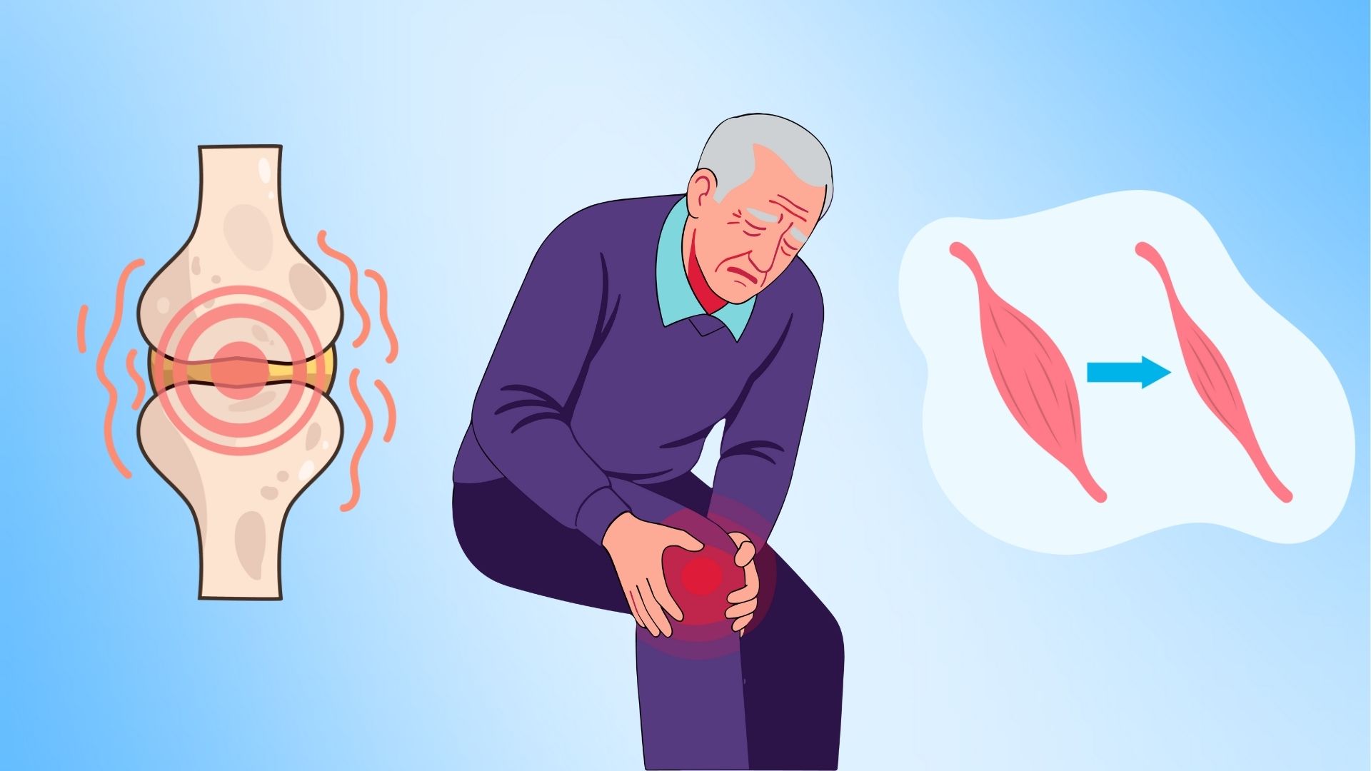 Secrets to help the elderly have healthy bones and joints, avoid diabetes