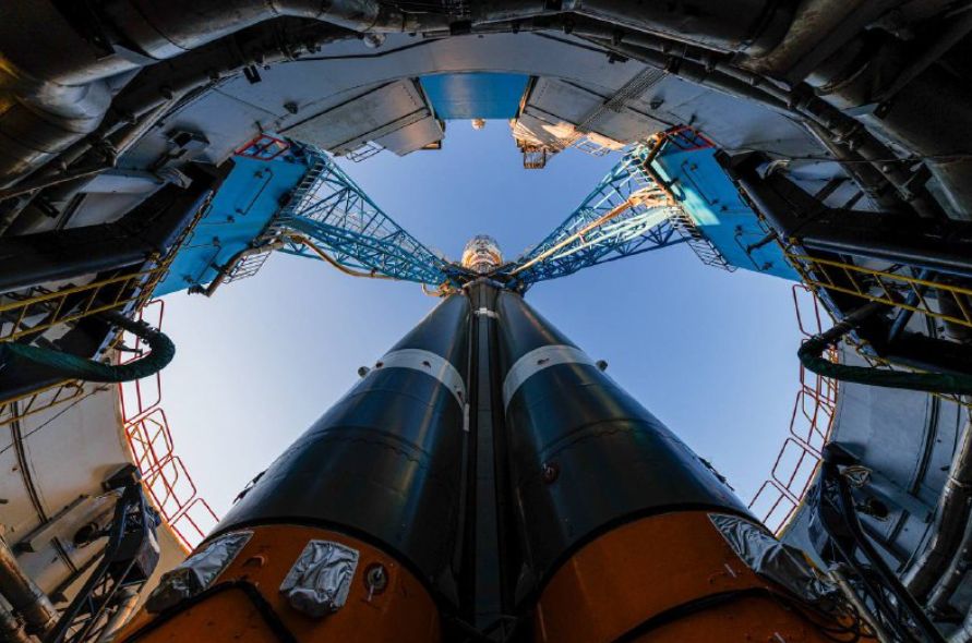 Nga phong cung luc 52 ve tinh vao quy dao Trai dat ngay 28.12. Anh: Roscosmos