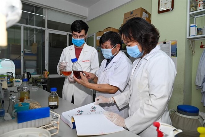 Cientificos investigan nuevos medicamentos. Foto: Le Quang