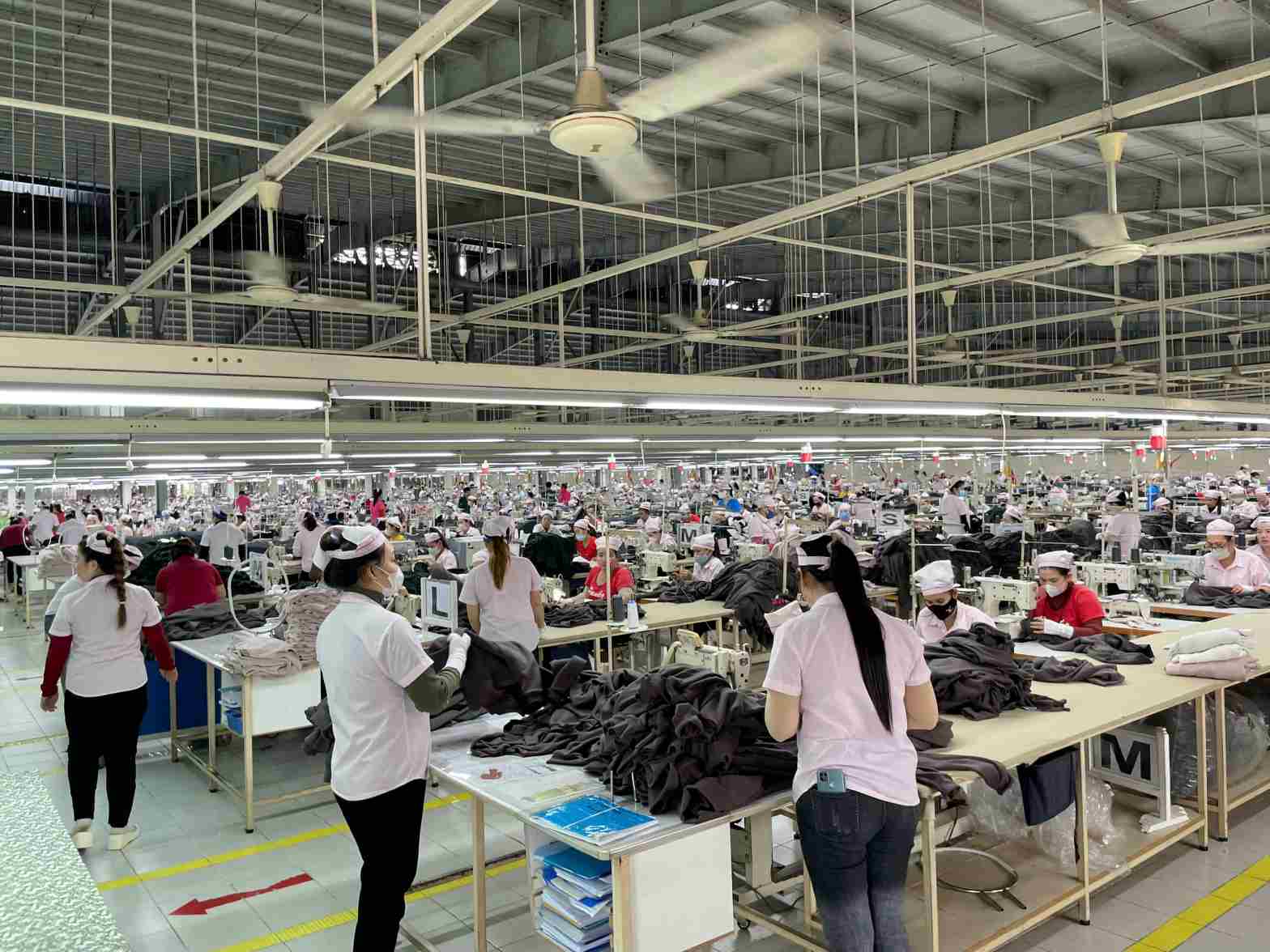 Nhu cau tuyen dung hien nay du dap ung viec lam cho nguoi lao dong cua Cong ty TNHH Panko Vina. Anh: Dinh Trong