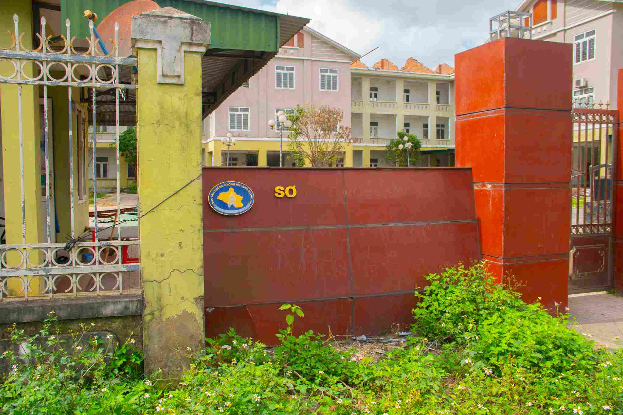 Tru so Trung tam Phong, chong HIV/AIDS Nghe An (cu) da duoc ban giao cho Benh vien Noi tiet Nghe An, du kien dua vao su dung tu nam 2027. Anh: Quang Dai.