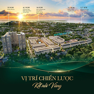 Phoi canh 3D du an Phu Gia Royal Park Quy Nhon huong bien. Anh: DN cung cap