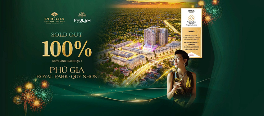 Phu Gia vui mung khi hoan thanh gio hang giai doan 01 duoc ban het 100%. Anh DN cung cap