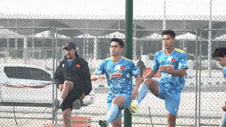 U23 베트남, U23 아시아 선수권 대회 준비 훈련량 늘려