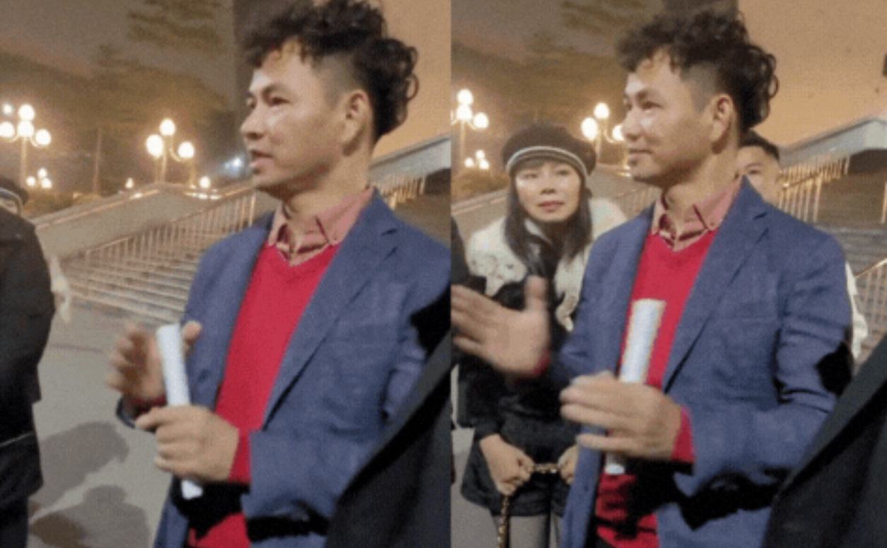 Cuc truong Xuan Bac. Anh: Cat tu video.