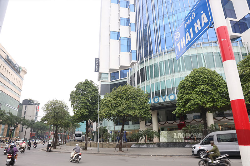 Pho Thai Ha duoc xem la tuyen pho huyet mach trung tam cua Ha Noi. Anh: Duong Anh