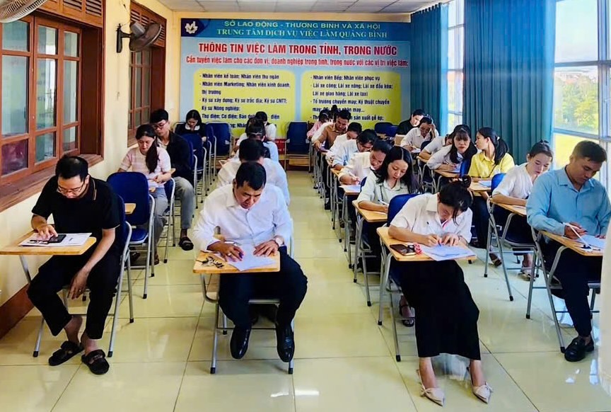 Job creation in Quang Tri meets plan, labor market prospers. Photo: Thanh Phuong