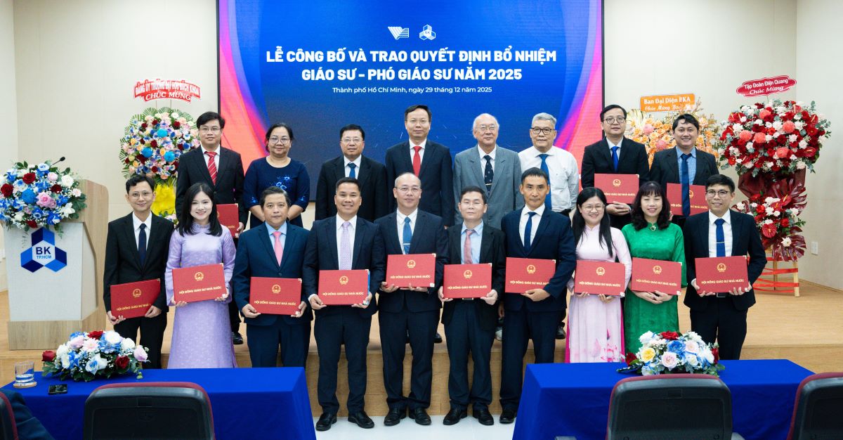 Ho Chi Minh City University of Technology has 5 more professors and 9 associate professors. Photo: Nhu Quynh