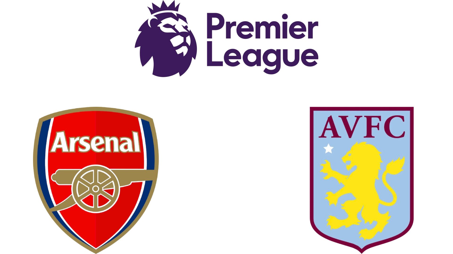 Arsenal faces Aston Villa in the Premier League. Graphics: Dieu Anh