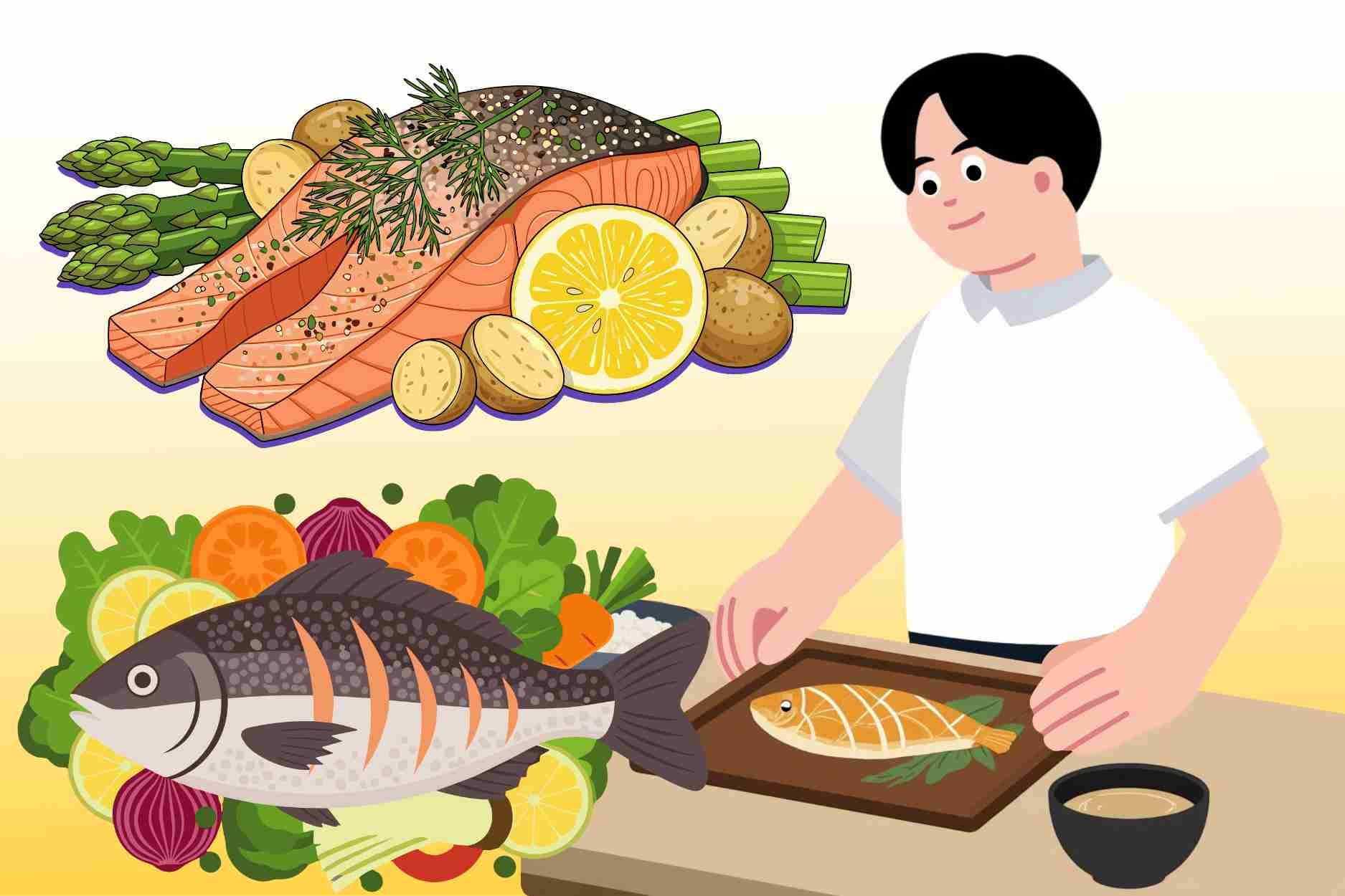 Types of fish people with diabetes should prioritize in their daily meals