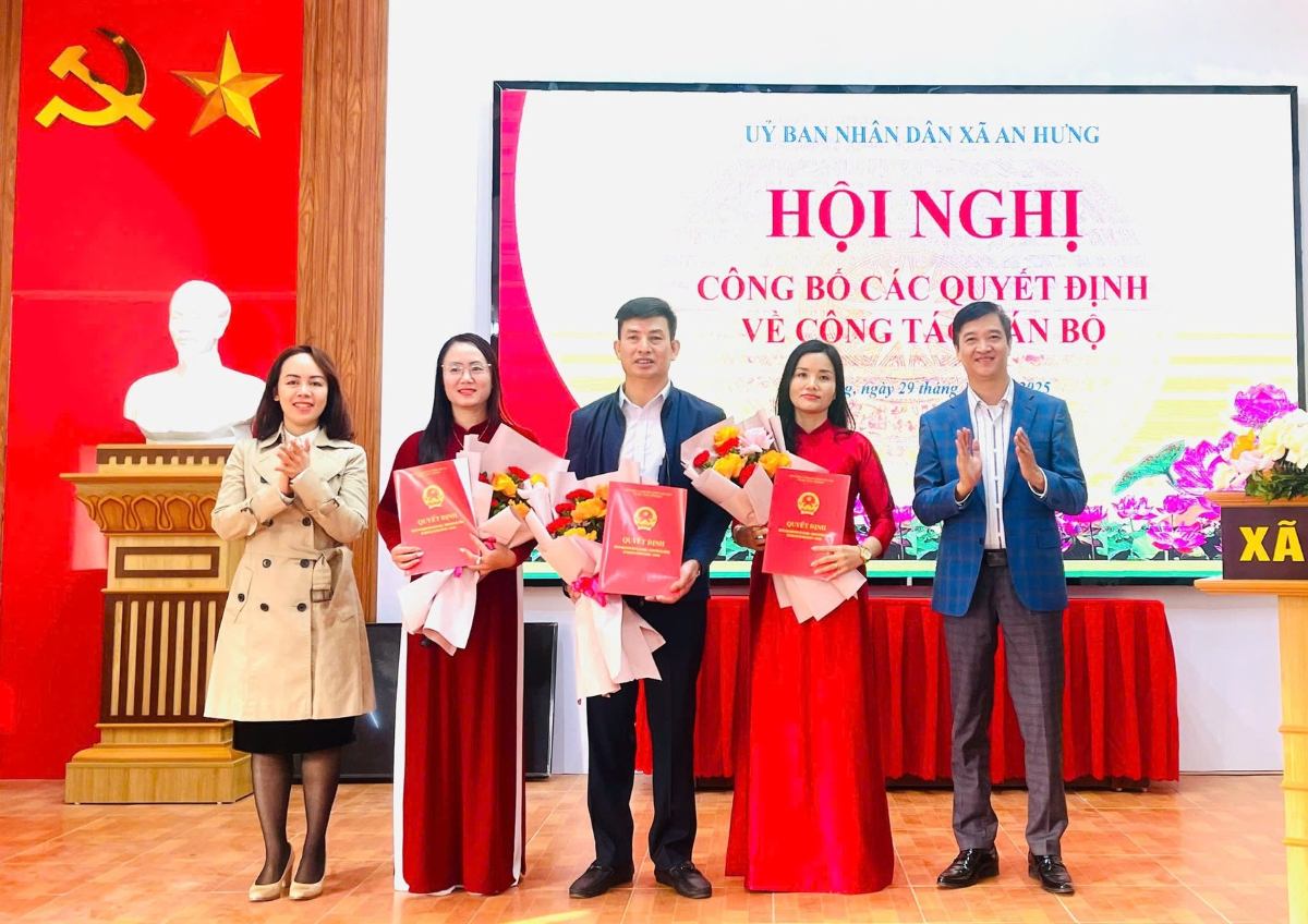 An Hung commune is densely populated, with many locations. Photo: An Hung Commune E-Portal, Hai Phong