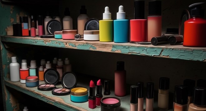 Drug Administration of Vietnam fined Zacy Beauty Company 135 million VND. Graphic photo: Phong Linh.