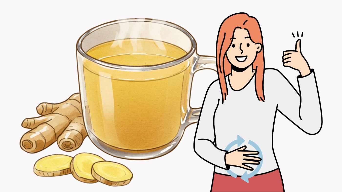 生姜水を飲むことは健康に多くの利点をもたらします。グラフィック:Thanh Thanh