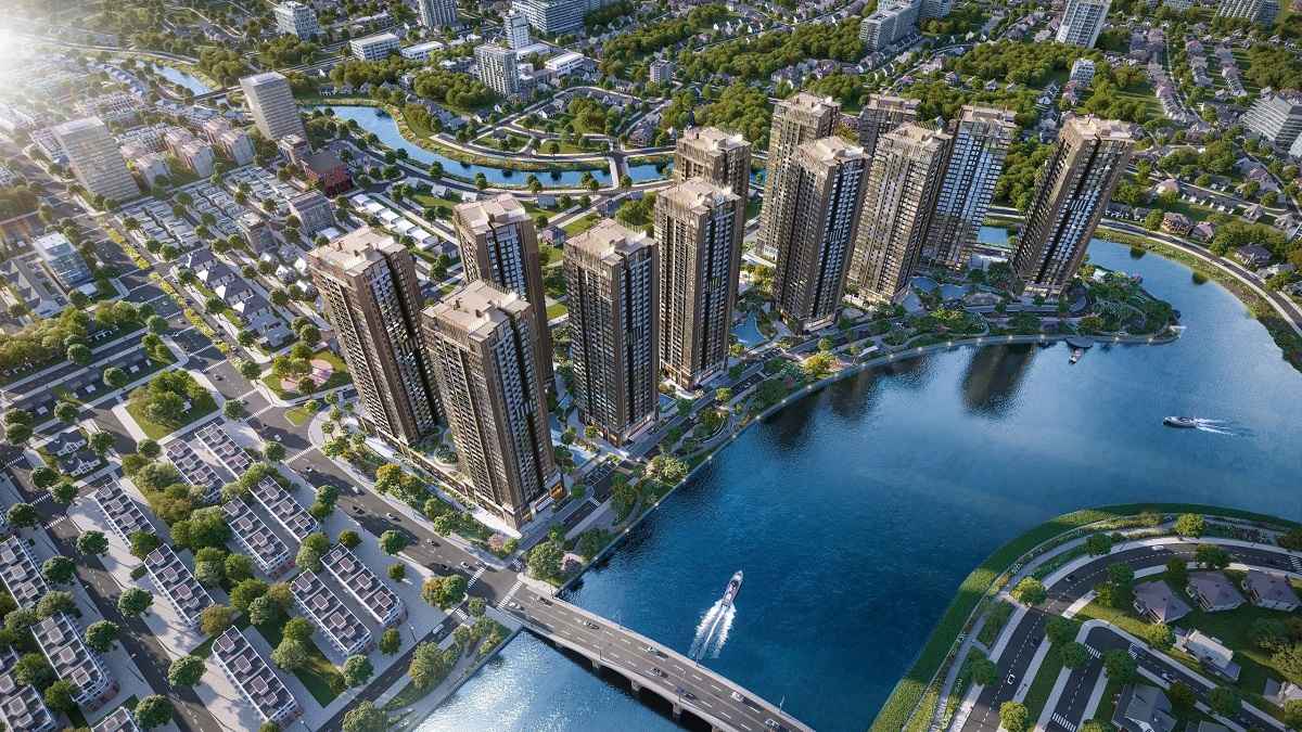 Phoi canh du an The Prive Dat Xanh. Anh: DNCC