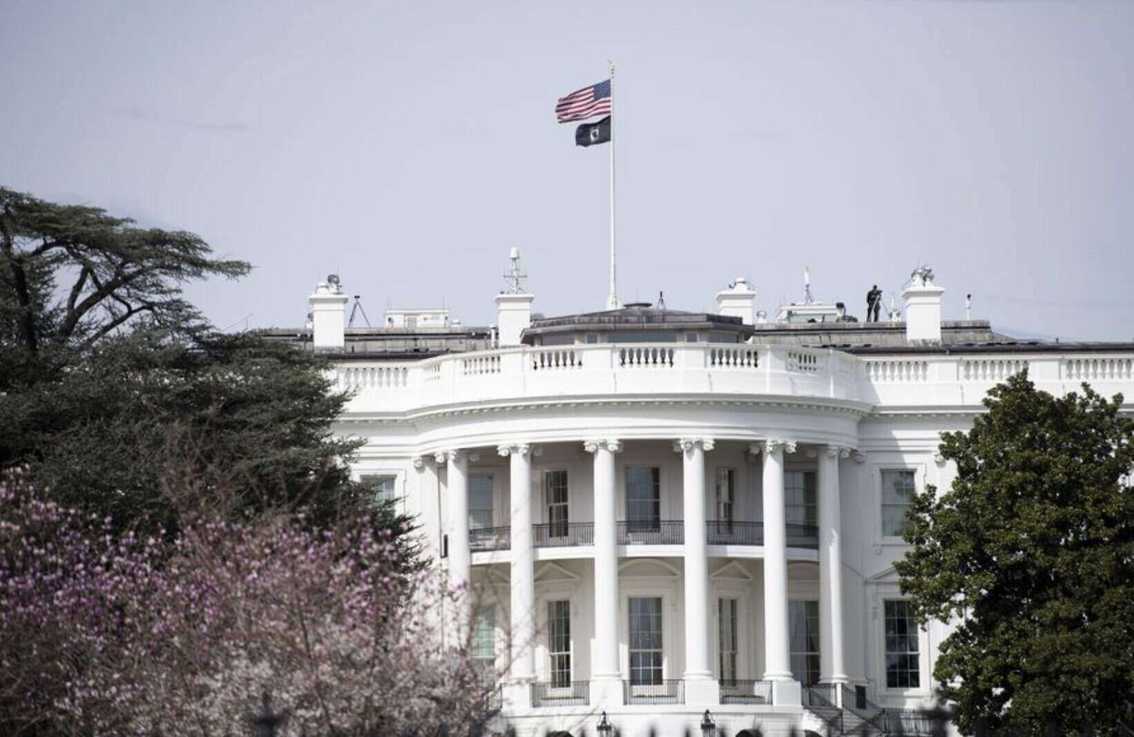 Casa Blanca en la capital de Estados Unidos Washington D.C. Foto: Xinhua