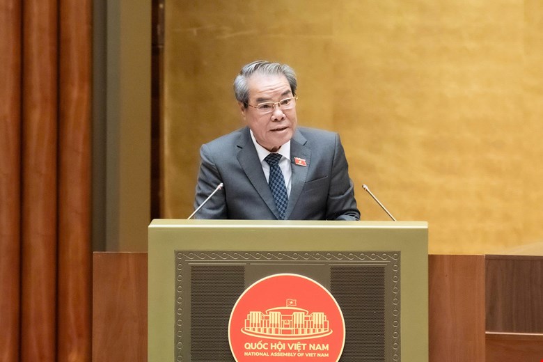 Chu nhiem Uy ban Dan nguyen va Giam sat Duong Thanh Binh. Anh: Media Quoc hoi  