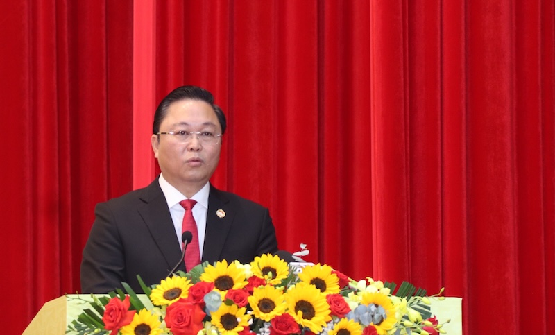 Ong Le Tri Thanh, Chu tich Uy ban MTTQ Viet Nam TP Da Nang. Anh: Nguyen Linh