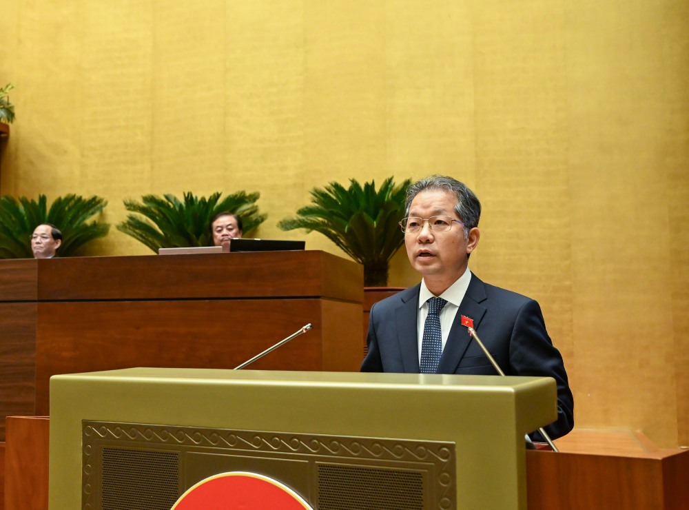 El Presidente del Tribunal Popular Supremo Nguyen Van Quang dijo que no ha detectado ningun caso de sentencia injusta contra personas inocentes. Foto: Pham Dong