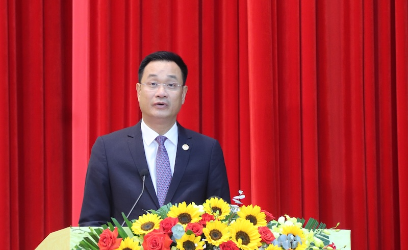 Mr. Le Ngoc Quang, Secretary of the Da Nang City Party Committee. Photo: Nguyen Linh