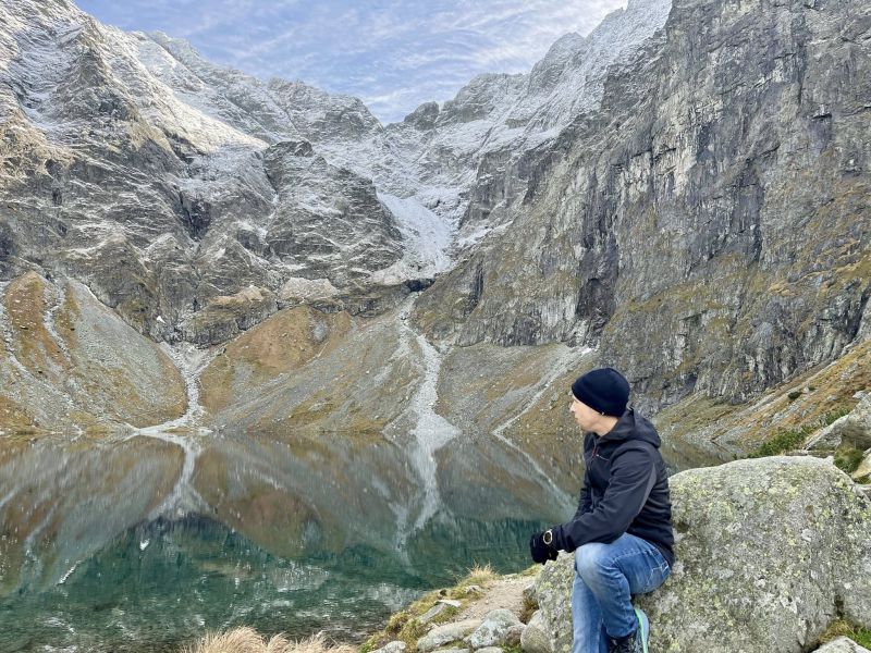 Ong xa cua chi Linh me man canh sac Ba Lan. Anh: Dieu Linh