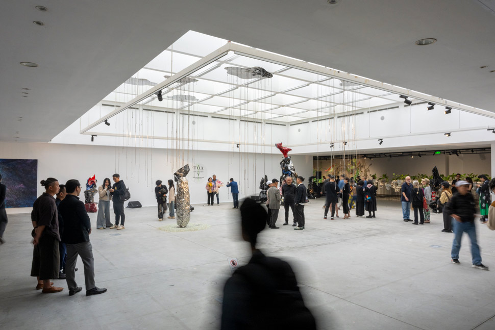 Khong gian trien lam “Toa V - Diem Cham Khoa Hoc” | “The Foliage V - The Touch of Science”. Anh: Hao Thien