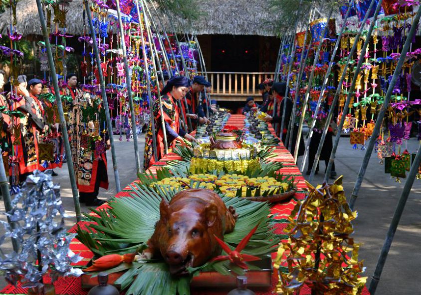 Tet Com moi es un dia festivo para agradecer al cielo y a la tierra por darnos una vida prospera y recordar a nuestros antepasados. Foto: Viet Van