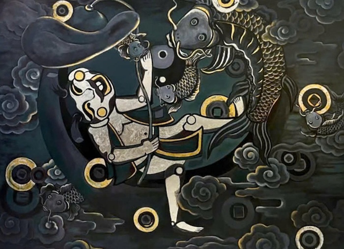 시 미술 협회는 2025년 다낭 미술 전시회를 공식적으로 개막할 예정입니다. 응우옌 띠엔 닷의 작품