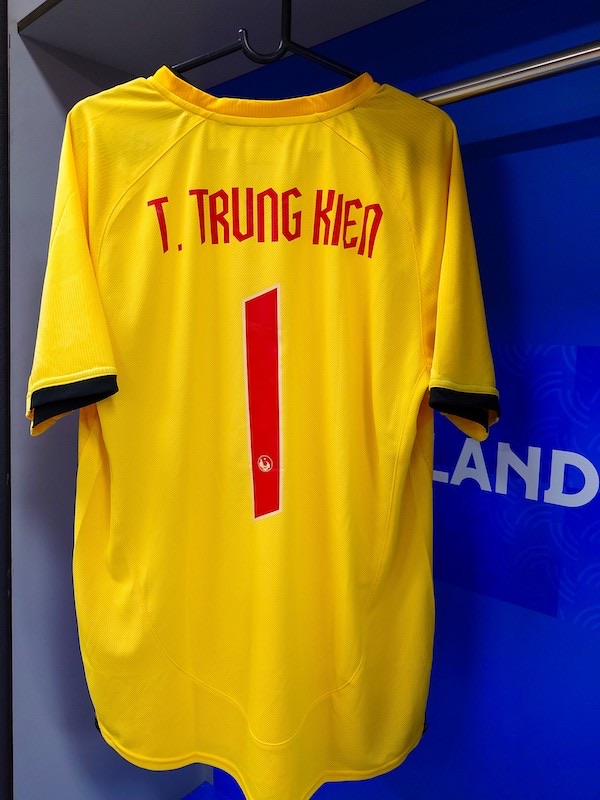 Phong thay do cua U22 Viet Nam. Anh: VFF