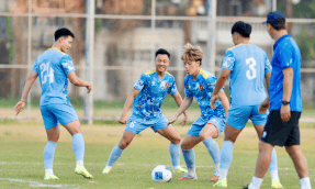 SEA Games 33でU22ベトナム対U22ラオス。写真:VFF